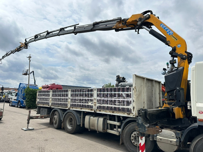 DAF CF 85.360 8x2 + KRAN (25m!) EFFER 305 6S + JIB 4S + ROTATOR - PLATORM 7m60 - LIFT + STEERING AXLE - EURO 5 - BE - Φορτηγό με ανοιχτή καρότσα, Φορτηγό με γερανό: φωτογραφία 3 DAF CF 85.360 8x2 + KRAN (25m!) EFFER 305 6S + JIB 4S + ROTATOR - PLATORM 7m60 - LIFT + STEERING AXLE - EURO 5 - BE - Φορτηγό με ανοιχτή καρότσα, Φορτηγό με γερανό: φωτογραφία 3