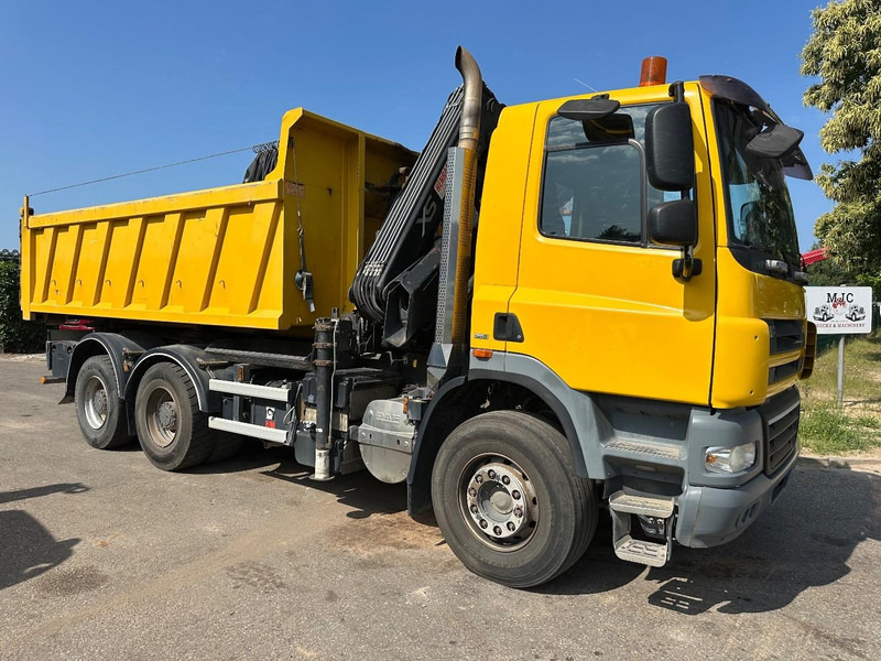 DAF CF 85.410 6X4 21T HOOKLIFT + CRANE HIAB 166-3 HIPRO + ROTATOR - 5/6F - RETARDER - TÜV 10/2025 - EURO 5 - BE TRUCK - Φορτηγό φόρτωσης γάντζου, Φορτηγό με γερανό: φωτογραφία 2 DAF CF 85.410 6X4 21T HOOKLIFT + CRANE HIAB 166-3 HIPRO + ROTATOR - 5/6F - RETARDER - TÜV 10/2025 - EURO 5 - BE TRUCK - Φορτηγό φόρτωσης γάντζου, Φορτηγό με γερανό: φωτογραφία 2