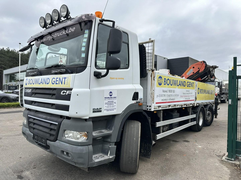 DAF CF 85.460 6x2 LIFT+LENK ACHSE + KRAN PALFINGER PK 18500 (3x) + RADIO + ROTATOR - EURO 5 - AS TRONIC - BE TRUCK - Φορτηγό με ανοιχτή καρότσα, Φορτηγό με γερανό: φωτογραφία 4 DAF CF 85.460 6x2 LIFT+LENK ACHSE + KRAN PALFINGER PK 18500 (3x) + RADIO + ROTATOR - EURO 5 - AS TRONIC - BE TRUCK - Φορτηγό με ανοιχτή καρότσα, Φορτηγό με γερανό: φωτογραφία 4