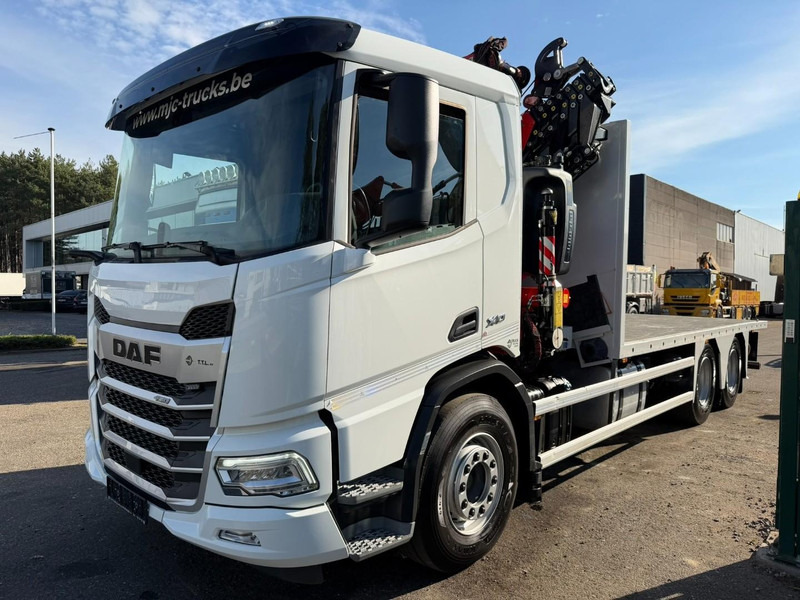 DAF XD 450 6x4 PRITSCHE + (24m) KRAN FASSI F345 8x + WINCH - 35.000km - *TOP CONDITION* - BE TRUCK - Φορτηγό με ανοιχτή καρότσα, Φορτηγό με γερανό: φωτογραφία 4 DAF XD 450 6x4 PRITSCHE + (24m) KRAN FASSI F345 8x + WINCH - 35.000km - *TOP CONDITION* - BE TRUCK - Φορτηγό με ανοιχτή καρότσα, Φορτηγό με γερανό: φωτογραφία 4