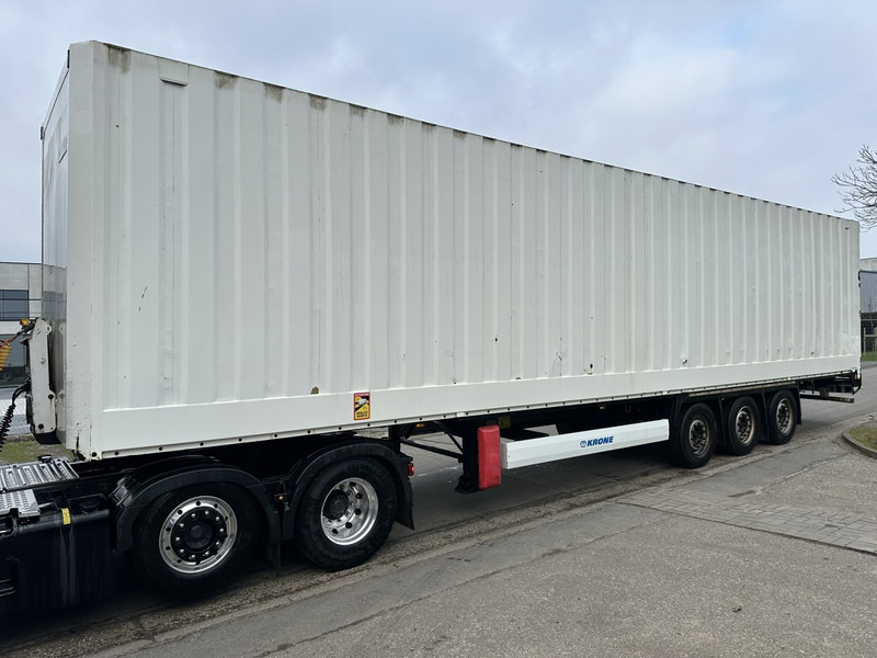 Krone 3-AXLES MB - CLOSED BOX / KIST / KOFFER - AIR SUSPENSION - 2m80 interior hieght - DISC - BE papers - nice condition - Επικαθήμενο κόφα: φωτογραφία 1 Krone 3-AXLES MB - CLOSED BOX / KIST / KOFFER - AIR SUSPENSION - 2m80 interior hieght - DISC - BE papers - nice condition - Επικαθήμενο κόφα: φωτογραφία 1