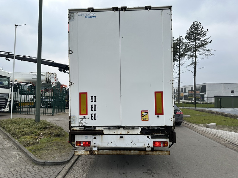 Krone 3-AXLES MB - CLOSED BOX / KIST / KOFFER - AIR SUSPENSION - 2m80 interior hieght - DISC - BE papers - nice condition - Επικαθήμενο κόφα: φωτογραφία 5 Krone 3-AXLES MB - CLOSED BOX / KIST / KOFFER - AIR SUSPENSION - 2m80 interior hieght - DISC - BE papers - nice condition - Επικαθήμενο κόφα: φωτογραφία 5