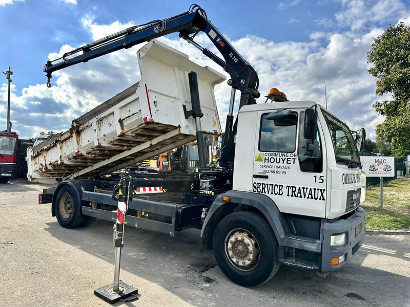 MAN LC 18.280 18T 4x2 TIPPER + CRANE (2018!!!) HIAB 099 E-2 DUO (921h!) - *157.000km* - FULL AIR - BE TRUCK - Φορτηγό ανατρεπόμενο, Φορτηγό με γερανό: φωτογραφία 1 MAN LC 18.280 18T 4x2 TIPPER + CRANE (2018!!!) HIAB 099 E-2 DUO (921h!) - *157.000km* - FULL AIR - BE TRUCK - Φορτηγό ανατρεπόμενο, Φορτηγό με γερανό: φωτογραφία 1