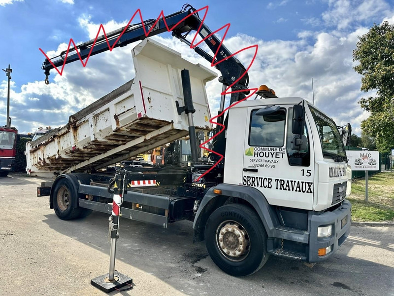 MAN LC 18.280 18T 4x2 TIPPER *NO CRANE!!!* - *157.000km* - FULL AIR - BE TRUCK - Φορτηγό ανατρεπόμενο: φωτογραφία 1 MAN LC 18.280 18T 4x2 TIPPER *NO CRANE!!!* - *157.000km* - FULL AIR - BE TRUCK - Φορτηγό ανατρεπόμενο: φωτογραφία 1