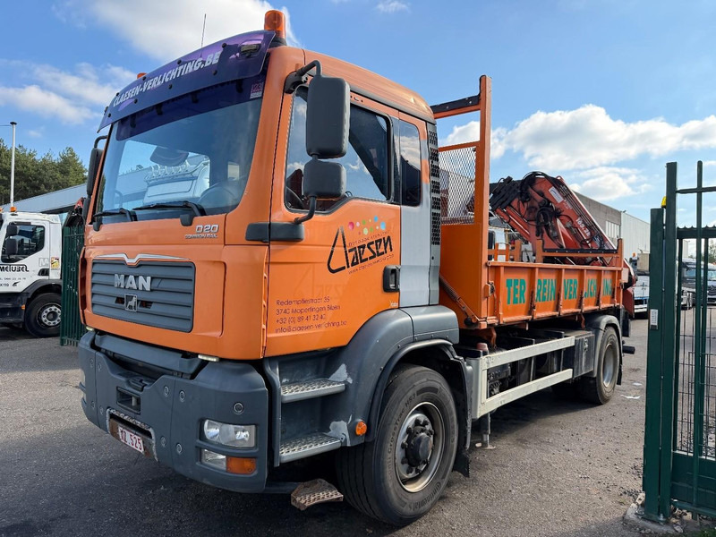 MAN TGA 18.310 4x4 Hydro-drive 2-SEITEN KIPPER + KRAN ATLAS 165 (4x) + RADIO - BE truck - Φορτηγό ανατρεπόμενο, Φορτηγό με γερανό: φωτογραφία 3 MAN TGA 18.310 4x4 Hydro-drive 2-SEITEN KIPPER + KRAN ATLAS 165 (4x) + RADIO - BE truck - Φορτηγό ανατρεπόμενο, Φορτηγό με γερανό: φωτογραφία 3