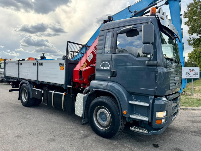MAN TGA 18.350 4x2 TIPPER + CRANE HMF 1110 K2 + ROTATOR - STEEL SPRING / BLATT / BALLESTAS / LAMES - BE TRUCK - Φορτηγό ανατρεπόμενο, Φορτηγό με γερανό: φωτογραφία 3 MAN TGA 18.350 4x2 TIPPER + CRANE HMF 1110 K2 + ROTATOR - STEEL SPRING / BLATT / BALLESTAS / LAMES - BE TRUCK - Φορτηγό ανατρεπόμενο, Φορτηγό με γερανό: φωτογραφία 3
