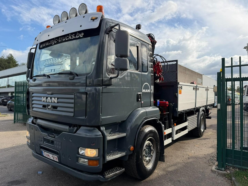 MAN TGA 18.350 4x2 TIPPER + CRANE HMF 1110 K2 + ROTATOR - STEEL SPRING / BLATT / BALLESTAS / LAMES - BE TRUCK - Φορτηγό ανατρεπόμενο, Φορτηγό με γερανό: φωτογραφία 4 MAN TGA 18.350 4x2 TIPPER + CRANE HMF 1110 K2 + ROTATOR - STEEL SPRING / BLATT / BALLESTAS / LAMES - BE TRUCK - Φορτηγό ανατρεπόμενο, Φορτηγό με γερανό: φωτογραφία 4