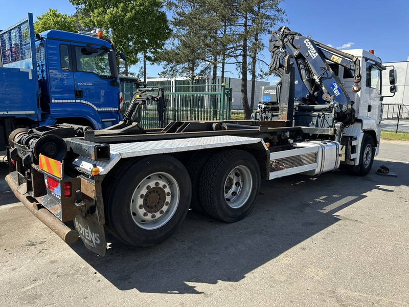 MAN TGA 26.310 6X2 HOOKLIFT + CRANE COPMA 160.4 + JIB J2 + WINCH - RADIO - LIFT + STEERING AXLE - EURO 3 - BE - Φορτηγό φόρτωσης γάντζου, Φορτηγό με γερανό: φωτογραφία 5 MAN TGA 26.310 6X2 HOOKLIFT + CRANE COPMA 160.4 + JIB J2 + WINCH - RADIO - LIFT + STEERING AXLE - EURO 3 - BE - Φορτηγό φόρτωσης γάντζου, Φορτηγό με γερανό: φωτογραφία 5