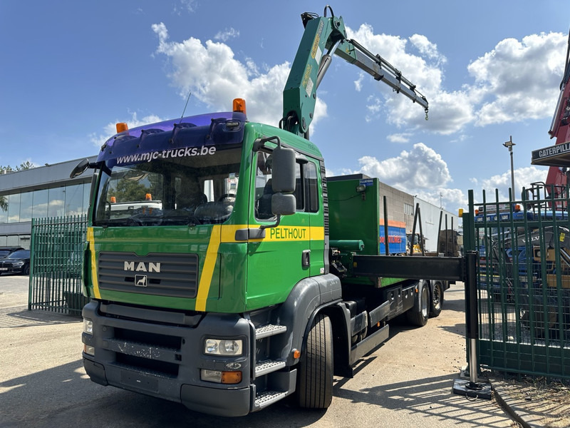 MAN TGA 26.360 6X2 BL + CRANE PALFINGER PK 18500 (4x) - LIFT + STEERING AXLE - PLATFORM 7m75 - MANUAL GEARBOX - Φορτηγό με γερανό: φωτογραφία 5 MAN TGA 26.360 6X2 BL + CRANE PALFINGER PK 18500 (4x) - LIFT + STEERING AXLE - PLATFORM 7m75 - MANUAL GEARBOX - Φορτηγό με γερανό: φωτογραφία 5
