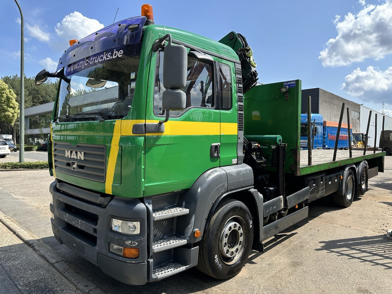 MAN TGA 26.360 6X2 BL + CRANE PALFINGER PK 18500 (4x) - LIFT + STEERING AXLE - PLATFORM 7m75 - MANUAL GEARBOX - Φορτηγό με γερανό: φωτογραφία 4 MAN TGA 26.360 6X2 BL + CRANE PALFINGER PK 18500 (4x) - LIFT + STEERING AXLE - PLATFORM 7m75 - MANUAL GEARBOX - Φορτηγό με γερανό: φωτογραφία 4