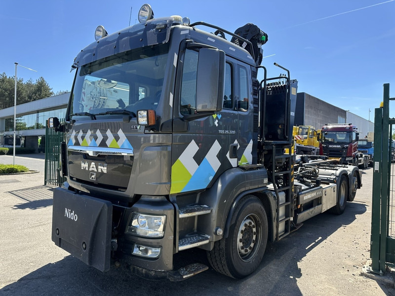 MAN TGS 26.320 6X2-4 BL EEV + CRANE EPSILON Q170Z95TR + GRABBER - LIFT/STEERING AXLE - *266.000km* - NL TRUCK - Φορτηγό φόρτωσης γάντζου, Φορτηγό με γερανό: φωτογραφία 5 MAN TGS 26.320 6X2-4 BL EEV + CRANE EPSILON Q170Z95TR + GRABBER - LIFT/STEERING AXLE - *266.000km* - NL TRUCK - Φορτηγό φόρτωσης γάντζου, Φορτηγό με γερανό: φωτογραφία 5