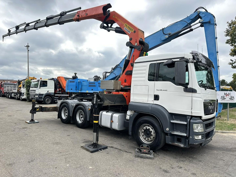 MAN TGS 26.440 6X4 + (22m) CRANE PALFINGER PK62002 E 6x H + 1ME - RETARDER - EURO 5 - BE TRUCK - Φορτηγό με γερανό: φωτογραφία 1 MAN TGS 26.440 6X4 + (22m) CRANE PALFINGER PK62002 E 6x H + 1ME - RETARDER - EURO 5 - BE TRUCK - Φορτηγό με γερανό: φωτογραφία 1