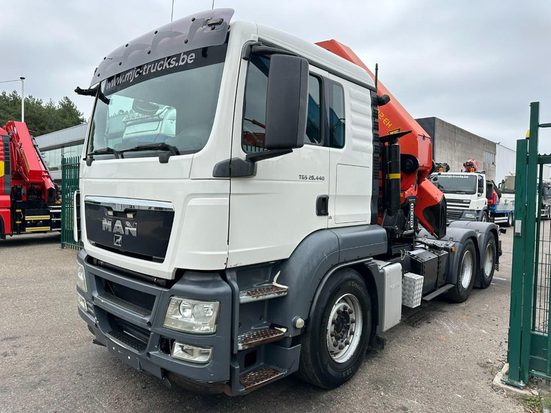 MAN TGS 26.440 6X4 + (22m) CRANE PALFINGER PK62002 E 6x H + 1ME - RETARDER - EURO 5 - BE TRUCK - Φορτηγό με γερανό: φωτογραφία 3 MAN TGS 26.440 6X4 + (22m) CRANE PALFINGER PK62002 E 6x H + 1ME - RETARDER - EURO 5 - BE TRUCK - Φορτηγό με γερανό: φωτογραφία 3