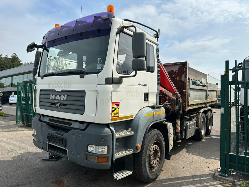 MAN TGS 33.440 6x4 TIPPER + CRANE FASSI F230 - 5x HYDR - 5/6 F Rotator - BIG AXLES HUB REDUCTION / STEEL SPRING - Φορτηγό ανατρεπόμενο, Φορτηγό με γερανό: φωτογραφία 4 MAN TGS 33.440 6x4 TIPPER + CRANE FASSI F230 - 5x HYDR - 5/6 F Rotator - BIG AXLES HUB REDUCTION / STEEL SPRING - Φορτηγό ανατρεπόμενο, Φορτηγό με γερανό: φωτογραφία 4
