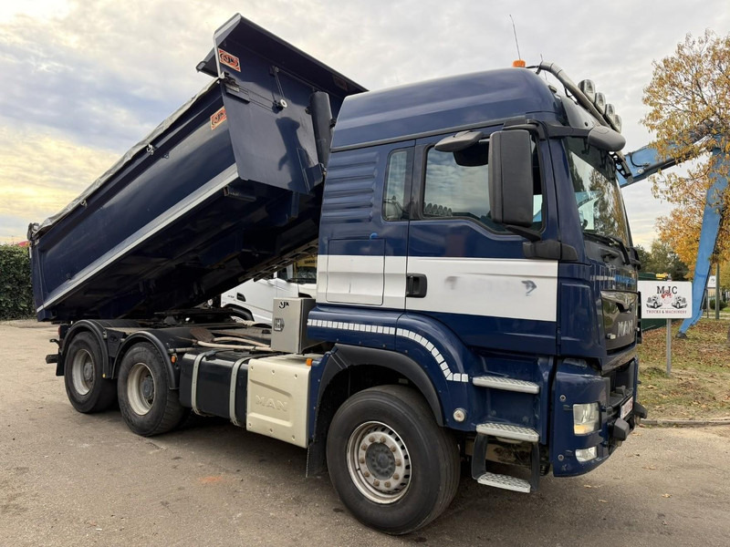 MAN TGS 33.480 6x4 TIPPER + TRACTOR - DOUBLE SYSTEM / WISSELSYSTEEM / DOUBLE PVA - RETARDER - HUB REDUCTION - BE TRUCK - Φορτηγό ανατρεπόμενο: φωτογραφία 1 MAN TGS 33.480 6x4 TIPPER + TRACTOR - DOUBLE SYSTEM / WISSELSYSTEEM / DOUBLE PVA - RETARDER - HUB REDUCTION - BE TRUCK - Φορτηγό ανατρεπόμενο: φωτογραφία 1