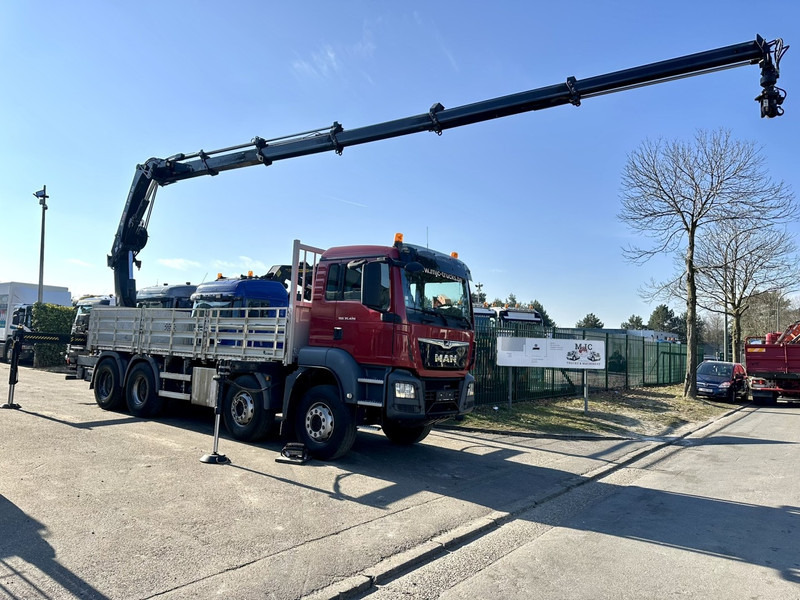 MAN TGS 35.420 8x4 + CRANE HIAB X-HIPRO 302 EP-5 - 192.000km - ROTATOR - 5/6 F - PLATFORM 6m55 - AIR SUSPENSION - TUV 06/2025 - TOP CONDITION - Φορτηγό με γερανό: φωτογραφία 2 MAN TGS 35.420 8x4 + CRANE HIAB X-HIPRO 302 EP-5 - 192.000km - ROTATOR - 5/6 F - PLATFORM 6m55 - AIR SUSPENSION - TUV 06/2025 - TOP CONDITION - Φορτηγό με γερανό: φωτογραφία 2