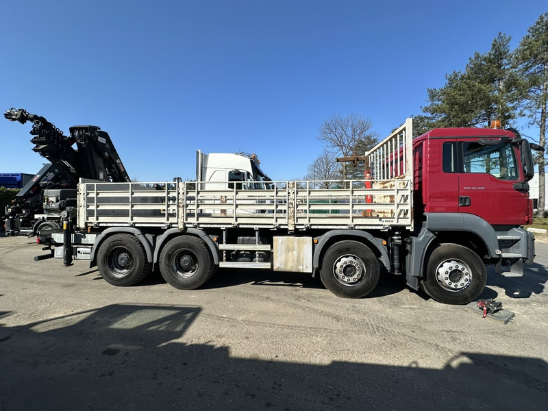 MAN TGS 35.420 8x4 + CRANE HIAB X-HIPRO 302 EP-5 - 192.000km - ROTATOR - 5/6 F - PLATFORM 6m55 - AIR SUSPENSION - TUV 06/2025 - TOP CONDITION - Φορτηγό με ανοιχτή καρότσα, Φορτηγό με γερανό: φωτογραφία 4 MAN TGS 35.420 8x4 + CRANE HIAB X-HIPRO 302 EP-5 - 192.000km - ROTATOR - 5/6 F - PLATFORM 6m55 - AIR SUSPENSION - TUV 06/2025 - TOP CONDITION - Φορτηγό με ανοιχτή καρότσα, Φορτηγό με γερανό: φωτογραφία 4