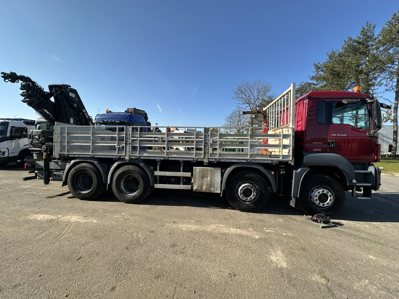 MAN TGS 35.420 8x4 + CRANE HIAB X-HIPRO 302 EP-5 - 192.000km - ROTATOR - 5/6 F - PLATFORM 6m55 - AIR SUSPENSION - TUV 06/2025 - TOP CONDITION - Φορτηγό με γερανό: φωτογραφία 4 MAN TGS 35.420 8x4 + CRANE HIAB X-HIPRO 302 EP-5 - 192.000km - ROTATOR - 5/6 F - PLATFORM 6m55 - AIR SUSPENSION - TUV 06/2025 - TOP CONDITION - Φορτηγό με γερανό: φωτογραφία 4