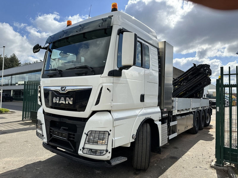 MAN TGX 35.420 8x4-4 TRIDEM + CRANE (26m!) HIAB X-HIPRO 408 E-5 + JIB 100X-5 - PLATFORM 6m40 - *306.245km* - BE TRUCK - Φορτηγό με γερανό: φωτογραφία 4 MAN TGX 35.420 8x4-4 TRIDEM + CRANE (26m!) HIAB X-HIPRO 408 E-5 + JIB 100X-5 - PLATFORM 6m40 - *306.245km* - BE TRUCK - Φορτηγό με γερανό: φωτογραφία 4