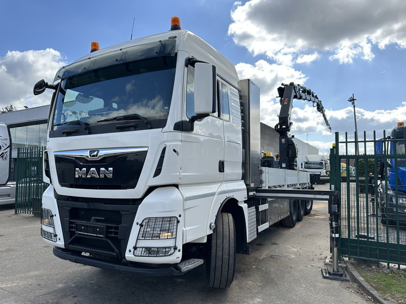 MAN TGX 35.420 8x4-4 TRIDEM + CRANE (26m!) HIAB X-HIPRO 408 E-5 + JIB 100X-5 - PLATFORM 6m40 - *306.245km* - BE TRUCK - Φορτηγό με γερανό: φωτογραφία 2 MAN TGX 35.420 8x4-4 TRIDEM + CRANE (26m!) HIAB X-HIPRO 408 E-5 + JIB 100X-5 - PLATFORM 6m40 - *306.245km* - BE TRUCK - Φορτηγό με γερανό: φωτογραφία 2