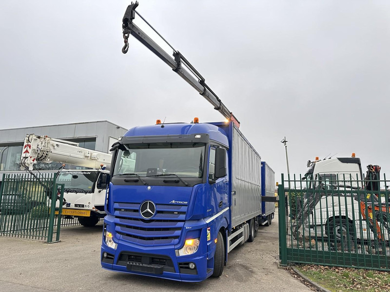 Mercedes-Benz Actros 2645 6x2 105m³ JUMBO + RETARDER + CRANE PALFINGER PK 19.001 SLD (4x) + RADIO - *FULL AIR* - FRIGO - EURO 6 - SAF AXLES - BELGIAN TRUCK - Φορτηγό με γερανό: φωτογραφία 3 Mercedes-Benz Actros 2645 6x2 105m³ JUMBO + RETARDER + CRANE PALFINGER PK 19.001 SLD (4x) + RADIO - *FULL AIR* - FRIGO - EURO 6 - SAF AXLES - BELGIAN TRUCK - Φορτηγό με γερανό: φωτογραφία 3
