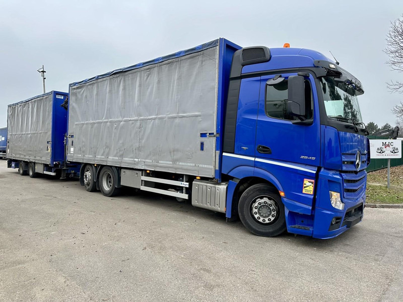 Mercedes-Benz Actros 2645 6x2 105m³ JUMBO + RETARDER + KRAN PALFINGER PK 19.001 SLD (4x) + RADIO - *FULL AIR* - FRIGO - EURO 6 - SAF AXLES - BELGIAN TRUCK - Φορτηγό κόφα, Φορτηγό με γερανό: φωτογραφία 1 Mercedes-Benz Actros 2645 6x2 105m³ JUMBO + RETARDER + KRAN PALFINGER PK 19.001 SLD (4x) + RADIO - *FULL AIR* - FRIGO - EURO 6 - SAF AXLES - BELGIAN TRUCK - Φορτηγό κόφα, Φορτηγό με γερανό: φωτογραφία 1
