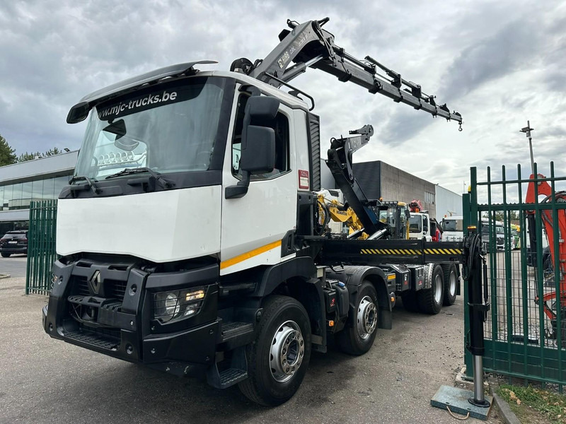 Renault C460 8x4 + (19m!) KRAN HIAB 288 E-6 HIDUO - RADIO - 5/6 F - STEEL SPRING / HUB REDUCTION - BE TRUCK - Φορτηγό φόρτωσης γάντζου: φωτογραφία 3 Renault C460 8x4 + (19m!) KRAN HIAB 288 E-6 HIDUO - RADIO - 5/6 F - STEEL SPRING / HUB REDUCTION - BE TRUCK - Φορτηγό φόρτωσης γάντζου: φωτογραφία 3
