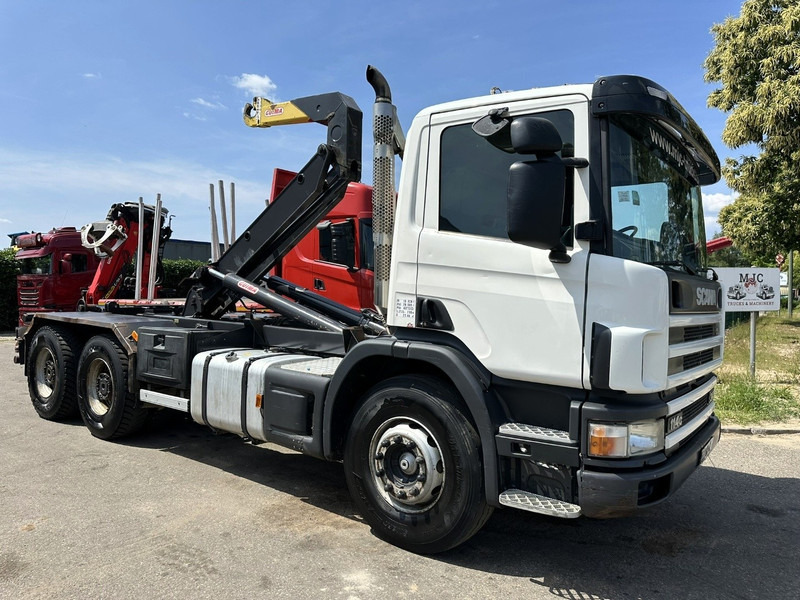 Scania 114C-340 6x4 HOOKLIFT 20T GANCHO - SPRING / BALLESTAS - CUBOS - MANUAL - EURO 3 - FR TRUCK - Φορτηγό φόρτωσης γάντζου: φωτογραφία 1 Scania 114C-340 6x4 HOOKLIFT 20T GANCHO - SPRING / BALLESTAS - CUBOS - MANUAL - EURO 3 - FR TRUCK - Φορτηγό φόρτωσης γάντζου: φωτογραφία 1