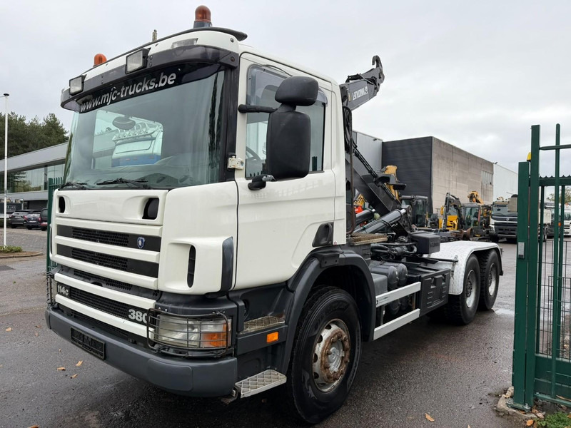 Scania 114C-380 6X4 HOOKLIFT / GANCHO HIAB MULTILIFT - RETARDER - A/C - EURO 3 - SPRING / BALLESTAS / BLATT / LAMES - Φορτηγό φόρτωσης γάντζου: φωτογραφία 3 Scania 114C-380 6X4 HOOKLIFT / GANCHO HIAB MULTILIFT - RETARDER - A/C - EURO 3 - SPRING / BALLESTAS / BLATT / LAMES - Φορτηγό φόρτωσης γάντζου: φωτογραφία 3