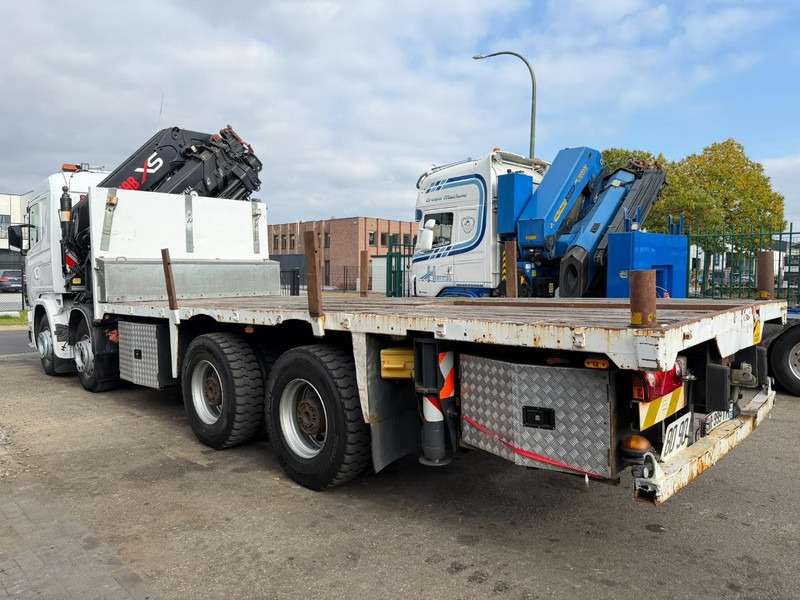 Scania 114C-380 8x4 PRITSCHE + KRAN HIAB 700 E-5 - PLATFORM 6m80 + TWISTLOCKS - MANUAL - RETARDER - STEEL SPRING / BIG AXLE HUB REDUCTION - AP ACHSEN - Φορτηγό με ανοιχτή καρότσα, Φορτηγό με γερανό: φωτογραφία 5 Scania 114C-380 8x4 PRITSCHE + KRAN HIAB 700 E-5 - PLATFORM 6m80 + TWISTLOCKS - MANUAL - RETARDER - STEEL SPRING / BIG AXLE HUB REDUCTION - AP ACHSEN - Φορτηγό με ανοιχτή καρότσα, Φορτηγό με γερανό: φωτογραφία 5