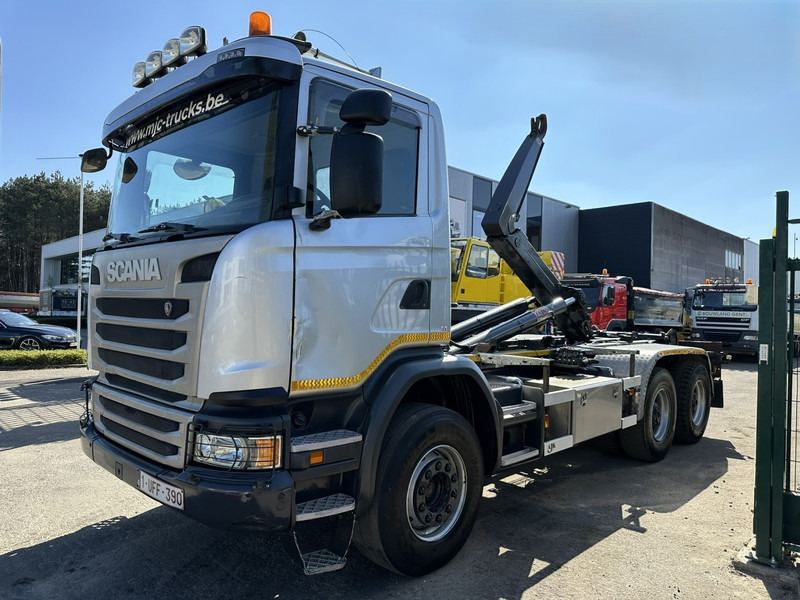 Scania G450 6x4 HOOKLIFT / HAAKSYSTEEM AJK 20T - 5760mm - 3m90 WB - HUB REDUCTION / STEEL SUSPENSION - EURO 6 - BE TRUCK - Φορτηγό φόρτωσης γάντζου: φωτογραφία 3 Scania G450 6x4 HOOKLIFT / HAAKSYSTEEM AJK 20T - 5760mm - 3m90 WB - HUB REDUCTION / STEEL SUSPENSION - EURO 6 - BE TRUCK - Φορτηγό φόρτωσης γάντζου: φωτογραφία 3