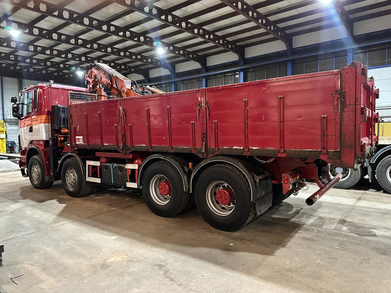 Scania G480 8x4 TIPPER + CRANE ATLAS 240.E4 + RADIO - STEEL SPRING / BIG AXLES - Φορτηγό ανατρεπόμενο, Φορτηγό με γερανό: φωτογραφία 4 Scania G480 8x4 TIPPER + CRANE ATLAS 240.E4 + RADIO - STEEL SPRING / BIG AXLES - Φορτηγό ανατρεπόμενο, Φορτηγό με γερανό: φωτογραφία 4
