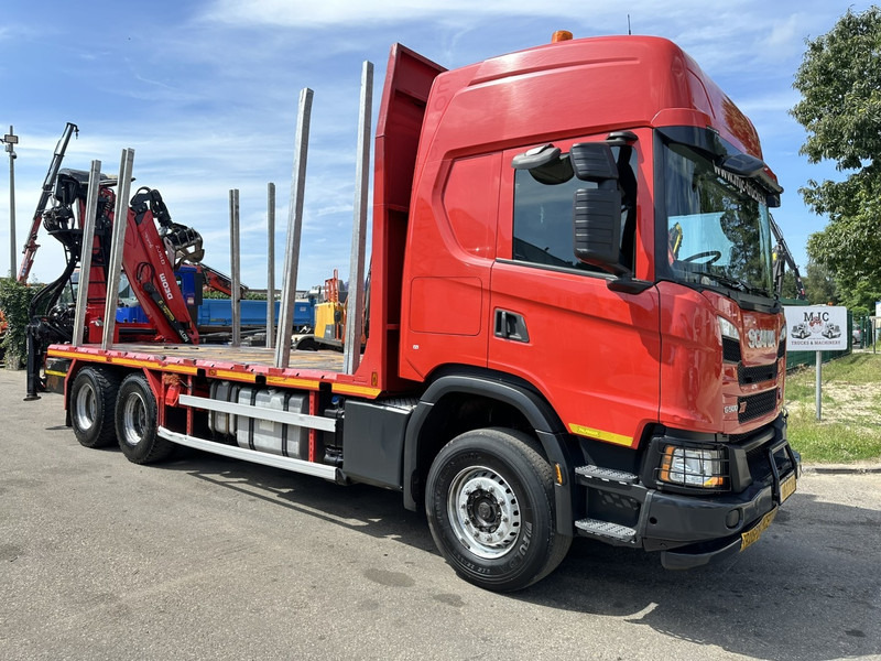 Scania G500 XT 6x4 WOOD / TIMBER / HOLZ CRANE PALFINGER EPSILON Q150Z + RETARDER - FULL AIR SUSP. - BE TRUCK - Φορτηγό με ανοιχτή καρότσα, Φορτηγό με γερανό: φωτογραφία 1 Scania G500 XT 6x4 WOOD / TIMBER / HOLZ CRANE PALFINGER EPSILON Q150Z + RETARDER - FULL AIR SUSP. - BE TRUCK - Φορτηγό με ανοιχτή καρότσα, Φορτηγό με γερανό: φωτογραφία 1
