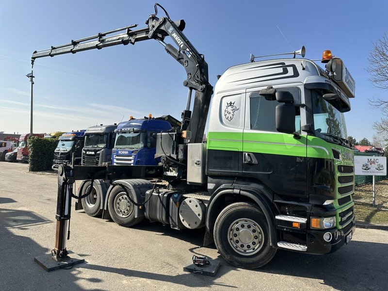 Scania R500 V8 6x2 + KRAN MKG HLK 231 HP (23tm) - 4x HYDR - RADIO - RETARDER - MANUAL - LIFT + STEERING AXLE - Φορτηγό με γερανό: φωτογραφία 1 Scania R500 V8 6x2 + KRAN MKG HLK 231 HP (23tm) - 4x HYDR - RADIO - RETARDER - MANUAL - LIFT + STEERING AXLE - Φορτηγό με γερανό: φωτογραφία 1