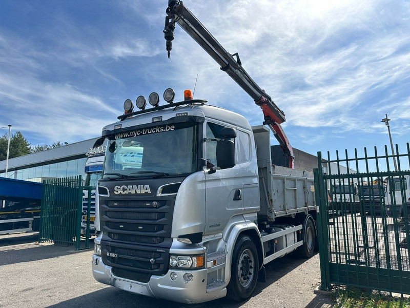 Scania R520 6x4 PRITSCHE + KRAN PALFINGER PK 15002 A - *ZSM + KIPPER* - RETARDER - *FULL AIR* - EUR 6 - BE TRUCK - Φορτηγό με ανοιχτή καρότσα, Φορτηγό με γερανό: φωτογραφία 2 Scania R520 6x4 PRITSCHE + KRAN PALFINGER PK 15002 A - *ZSM + KIPPER* - RETARDER - *FULL AIR* - EUR 6 - BE TRUCK - Φορτηγό με ανοιχτή καρότσα, Φορτηγό με γερανό: φωτογραφία 2