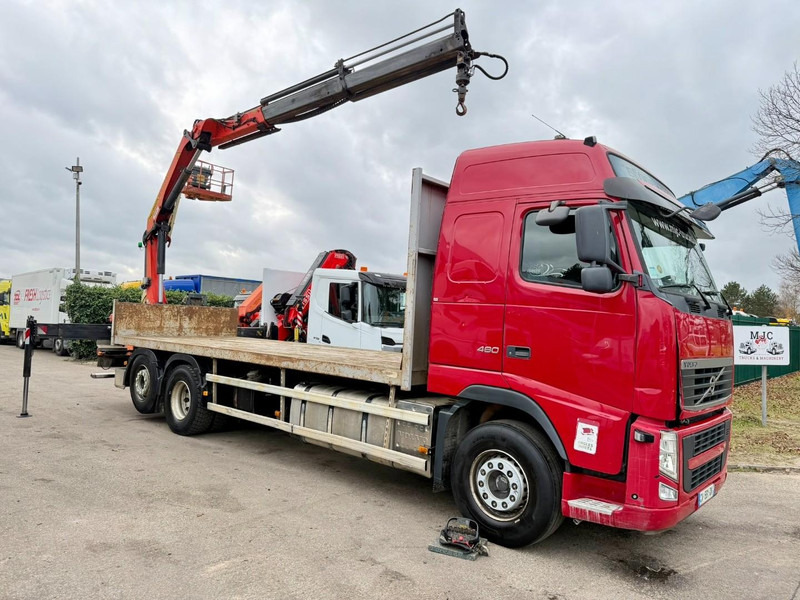 Volvo FH 460 6x2 + CRANE PALFINGER PK18002 EH + RADIO + ROTATOR - LIFT + STEERING AXLE - TÜV 04/2026 - A/C - PLATFORM 7m50 - I-SHIFT - EURO 5 - Φορτηγό με γερανό: φωτογραφία 1 Volvo FH 460 6x2 + CRANE PALFINGER PK18002 EH + RADIO + ROTATOR - LIFT + STEERING AXLE - TÜV 04/2026 - A/C - PLATFORM 7m50 - I-SHIFT - EURO 5 - Φορτηγό με γερανό: φωτογραφία 1