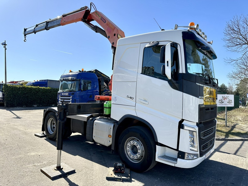 Volvo FH 540 TRACTOR + CRANE PK 18500 + RADIO - *449.000km* - EURO 6 - COC - 4 STABS - Φορτηγό με γερανό: φωτογραφία 1 Volvo FH 540 TRACTOR + CRANE PK 18500 + RADIO - *449.000km* - EURO 6 - COC - 4 STABS - Φορτηγό με γερανό: φωτογραφία 1