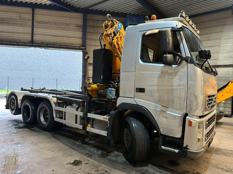 Volvo FH12-420 8x4 HOOKLIFT AJK + CRANE EFFER 250 - 3S - RADIO - TRIDEM LIFT + STEERING AXLE - I SHIFT - BE TRUCK - Φορτηγό φόρτωσης γάντζου, Φορτηγό με γερανό: φωτογραφία 3 Volvo FH12-420 8x4 HOOKLIFT AJK + CRANE EFFER 250 - 3S - RADIO - TRIDEM LIFT + STEERING AXLE - I SHIFT - BE TRUCK - Φορτηγό φόρτωσης γάντζου, Φορτηγό με γερανό: φωτογραφία 3