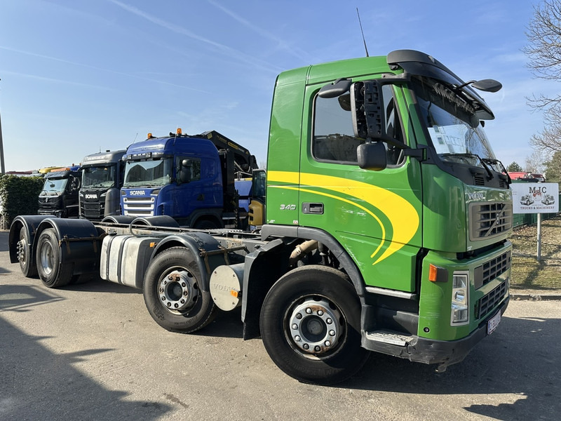 Volvo FM 340 8x2 CHASSIS (7m35) - LIFT+STEERING AXLE - MANUAL GEARBOX - EURO 3 - TÜV 05/2025 - BE TRUCK - Φορτηγό σασί: φωτογραφία 1 Volvo FM 340 8x2 CHASSIS (7m35) - LIFT+STEERING AXLE - MANUAL GEARBOX - EURO 3 - TÜV 05/2025 - BE TRUCK - Φορτηγό σασί: φωτογραφία 1
