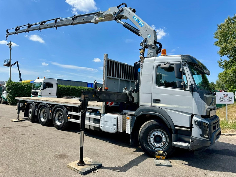 Volvo FMX 330 8x4 TRIDEM + CRANE EFFER 265 / 6S - PLATFORM 7m50 - EURO 6 - RADIO - *473.000km* - TÜV 05/2026 - BE TRUCK - Φορτηγό με γερανό: φωτογραφία 1 Volvo FMX 330 8x4 TRIDEM + CRANE EFFER 265 / 6S - PLATFORM 7m50 - EURO 6 - RADIO - *473.000km* - TÜV 05/2026 - BE TRUCK - Φορτηγό με γερανό: φωτογραφία 1