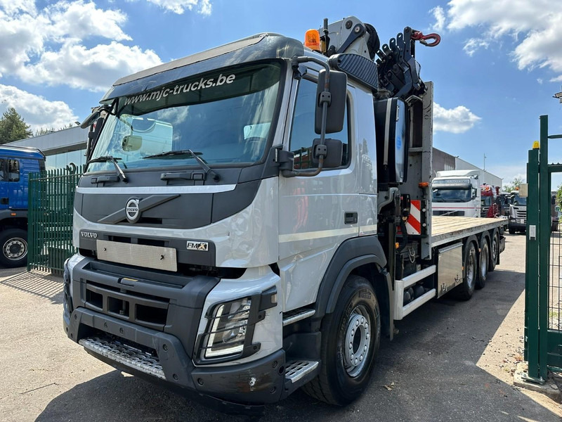 Volvo FMX 330 8x4 TRIDEM PRITSCHE + KRAN EFFER 265 / 6S - PLATFORM 7m50 - EURO 6 - RADIO - *473.000km* - TÜV 05/2026 - BE TRUCK - Φορτηγό με ανοιχτή καρότσα, Φορτηγό με γερανό: φωτογραφία 4 Volvo FMX 330 8x4 TRIDEM PRITSCHE + KRAN EFFER 265 / 6S - PLATFORM 7m50 - EURO 6 - RADIO - *473.000km* - TÜV 05/2026 - BE TRUCK - Φορτηγό με ανοιχτή καρότσα, Φορτηγό με γερανό: φωτογραφία 4