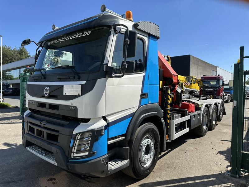 Volvo FMX 460 8x4 TRIDEM HOOKLIFT + CRANE PK 23002 SH + GRABBER / ROTATOR - EURO 6 - LIFT + STEERING AXLE - *374.000km* - EXT BUMPER - Φορτηγό φόρτωσης γάντζου, Φορτηγό με γερανό: φωτογραφία 3 Volvo FMX 460 8x4 TRIDEM HOOKLIFT + CRANE PK 23002 SH + GRABBER / ROTATOR - EURO 6 - LIFT + STEERING AXLE - *374.000km* - EXT BUMPER - Φορτηγό φόρτωσης γάντζου, Φορτηγό με γερανό: φωτογραφία 3
