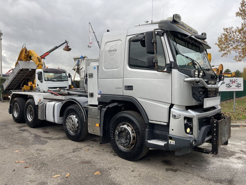 Volvo FMX 500 8x4 RETARDER - HAAKSYSTEEM / HOOKSYSTEM / ROLL-OFF / ABROLLKIPPER / GANCHO - 369.000km - HUB REDUCTION - Φορτηγό φόρτωσης γάντζου: φωτογραφία 1 Volvo FMX 500 8x4 RETARDER - HAAKSYSTEEM / HOOKSYSTEM / ROLL-OFF / ABROLLKIPPER / GANCHO - 369.000km - HUB REDUCTION - Φορτηγό φόρτωσης γάντζου: φωτογραφία 1