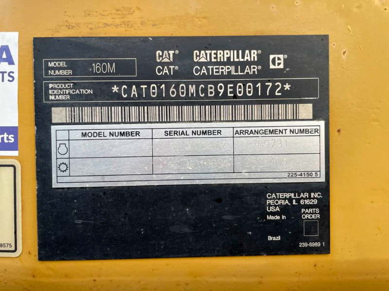 Cat 160M (140) - Γκρέιντερ: φωτογραφία 5 Cat 160M (140) - Γκρέιντερ: φωτογραφία 5