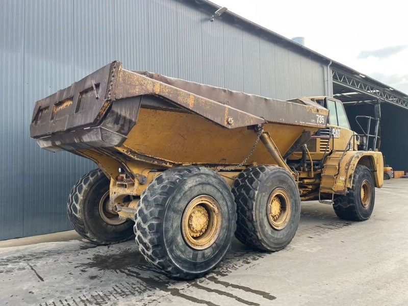 Cat 735 - Αρθρωτό φορτηγό: φωτογραφία 4 Cat 735 - Αρθρωτό φορτηγό: φωτογραφία 4