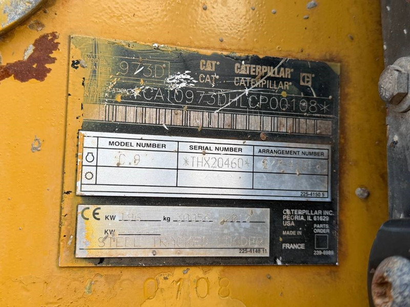 Ερπυστριοφόρος φορτωτής Cat 973D: φωτογραφία 6 Ερπυστριοφόρος φορτωτής Cat 973D: φωτογραφία 6