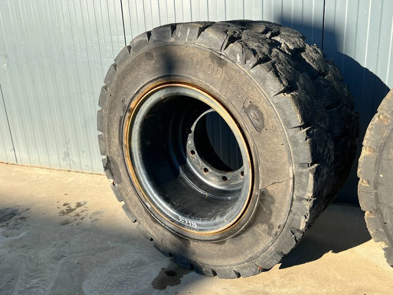 Globe Star 10.00 x 20 / 1000 x 20 Solid Tires / Vol Rubb - Ελαστικά και ζάντες για Κατασκευή μηχανήματα: φωτογραφία 2 Globe Star 10.00 x 20 / 1000 x 20 Solid Tires / Vol Rubb - Ελαστικά και ζάντες για Κατασκευή μηχανήματα: φωτογραφία 2