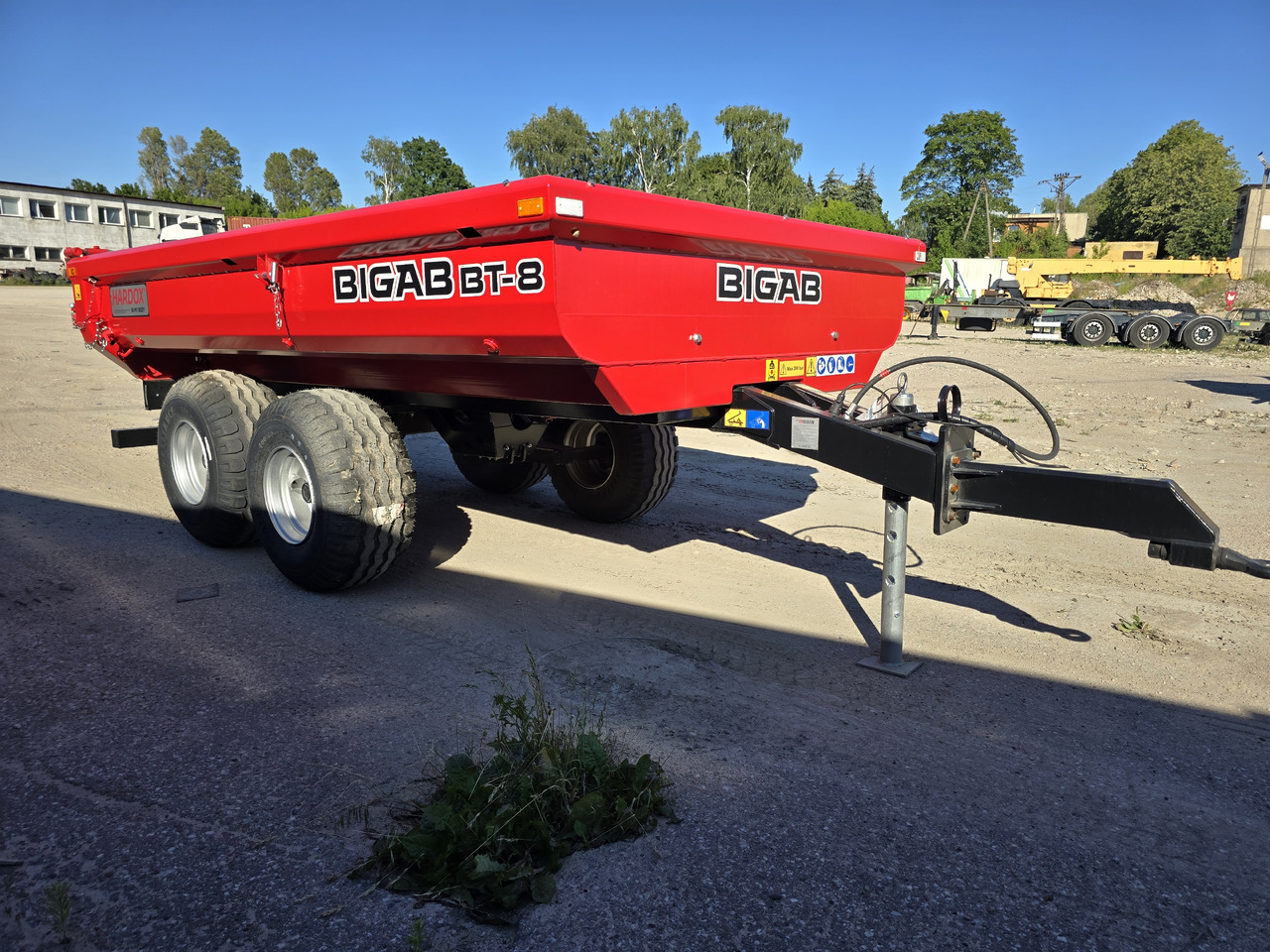 BIGAB BT-8 HARDOX - Ανατρεπόμενη ρυμούλκα για τρακτέρ: φωτογραφία 2 BIGAB BT-8 HARDOX - Ανατρεπόμενη ρυμούλκα για τρακτέρ: φωτογραφία 2