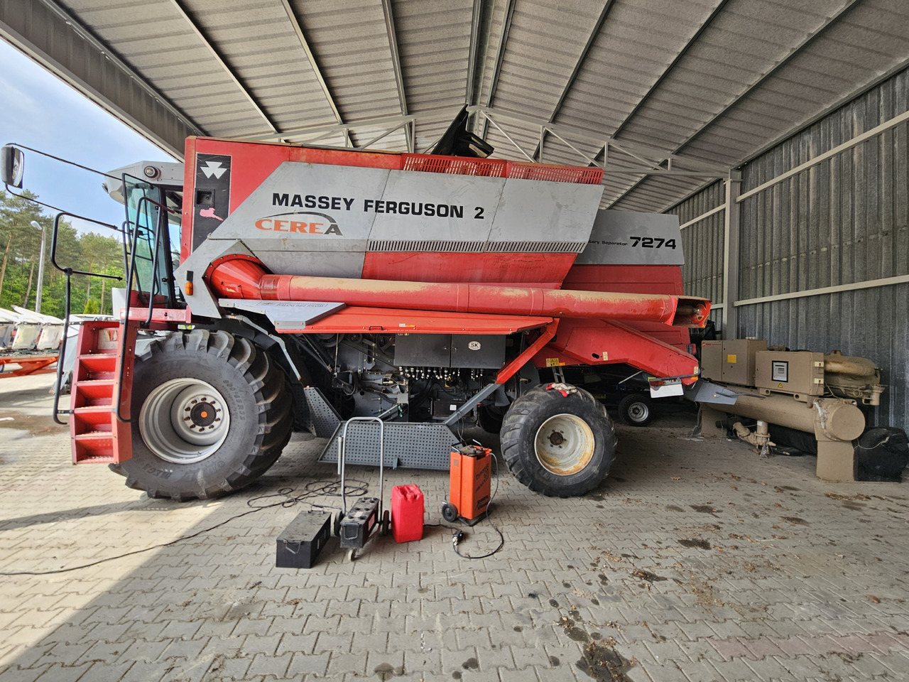 Massey Ferguson Cerea - Θεριζοαλωνιστική μηχανή: φωτογραφία 3 Massey Ferguson Cerea - Θεριζοαλωνιστική μηχανή: φωτογραφία 3