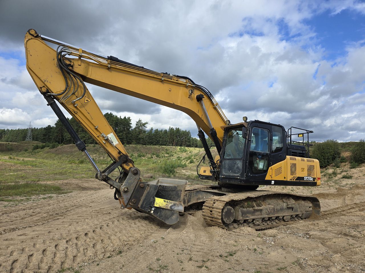 SANY SY215c - Ερπυστριοφόρος εκσκαφέας: φωτογραφία 1 SANY SY215c - Ερπυστριοφόρος εκσκαφέας: φωτογραφία 1